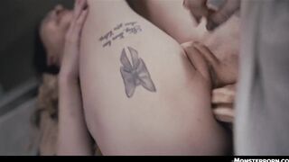 Brunette Big Melons Anal Creampie - Anna De Ville