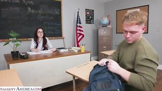 Teacher Jessica Ryan Gets Banged After Class