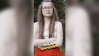 A Nerdy Girlfriend wishes to make her Boyfriend jealous, so this chick Banged his Daddy
