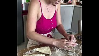 She was just making pies