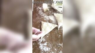 She was just making pies