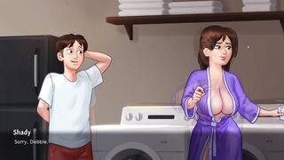 Stepsis Caught me taking panties - Summertime Saga part 12
