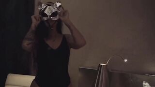 Sanktor - Curvy Sporty Tattooed Slavegirl Solo Teasing