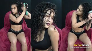 Taking Care of My Curls and Some Lipstick