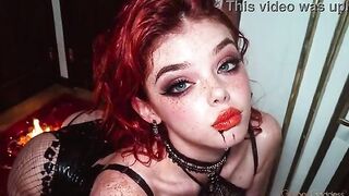 Ginger wench get her vagina dicked.[AI]