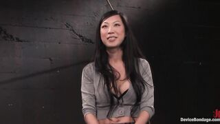 Tia Ling Inverted, Suspended, Tormented, as Her Goth Hard Body Is Sexually