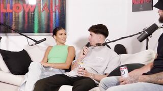 Livecam Holmes on, l with Emily Faye Miller