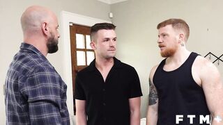 Girth Brooks and Lane Colton eat out and screw Stevie Trixx