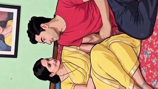 Devar Screwed Bhabhi While Husband Was Away on Office Trip Cartoon Ai Generated movie scene