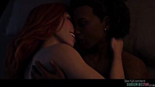 Lesbian AI grok Imagine movie kissing from animated series Invincible Atom Eve and amber TV series anime yuri