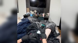 Came so fast with my soul sucking vibrating heated masturbator