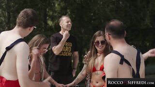 ROCCO SIFFREDI Experience Orgy - Five Mouths, Five Holes, Massive Knobs