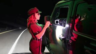 Wicked Cop Pulls YOU Over...and Makes YOU Watch Her Get Off