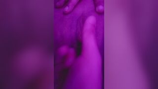 Getting fingered by my lesbian t-girl wife