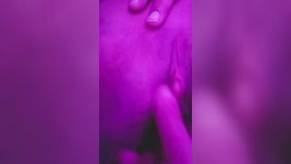 Getting fingered by my lesbian t-girl wife