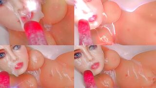 Only Me Cyberpunk Solo Toys Vibrator Play Silicone Doll Cum Load Facial Loads Gokkun Solo Bukkake Cumdump Thick Cum Facials Cum on Face