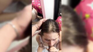 I cum all over my stepsister's face.