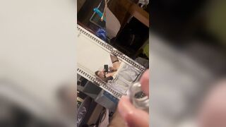 STRETCHING MY TIGHT VAGINA HMMM…