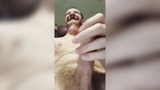 Big White Cock Dripping Cum