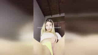 18yo Takes A Creampie On Stream, Pushes It Out WICKED