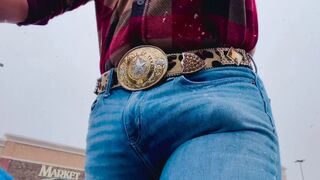 Schlongs In The Wild FULL COMPILATION – Big Dong Cowboy Public Exhibitionist Teases BIGGEST Bulge in Tight Jeans (Over 1 Hour POV)