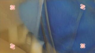 Just a lustful and pleasing student wearing a tight jeans and taking it off to masturbate and moaning
