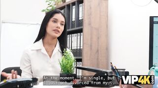 VIP4K. This Lalin hotty knows how to Move her Booty on a Cock to get a Loan