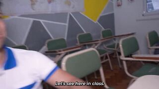 The hottest college students. We fuck in class!