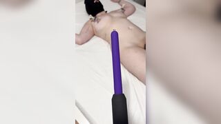 Super Hot S&M SESSION: Blind & Vulnerable mask, chains, spreader bar, pump, electro