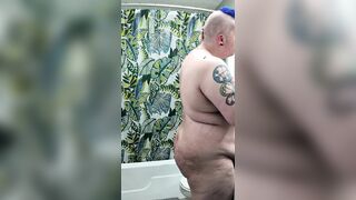Chubby Goth Shaves Head