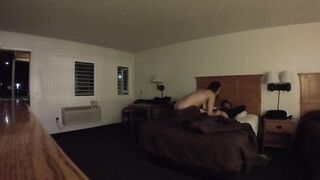 Wife Screwed Outside the Hotel and Confesses to Cheating