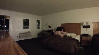 Wife Screwed Outside the Hotel and Confesses to Cheating