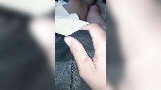 Pants urinated on with orgasms