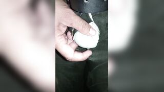 Pants urinated on with orgasms