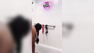 Barbiie Getting in the Shower