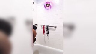 Barbiie Getting in the Shower