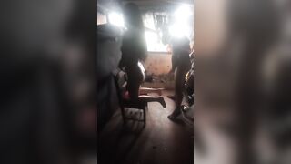 Bricklayer spits his load in my face, facial