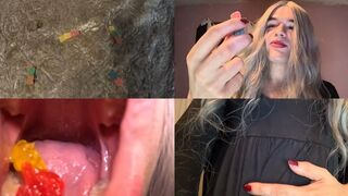 Female-dom Caught Gummies Banging on Her Daybed