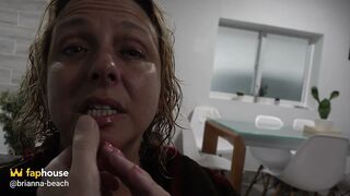 Step-stepmom Comes Home Soaking Moist - Brianna Beach Creampie