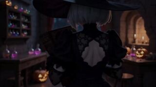 Shemale hentai 2B (Nier: Automata)