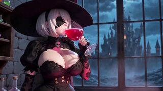 Shemale hentai 2B (Nier: Automata)