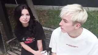 Shares his busty girlfriend with a stranger for money