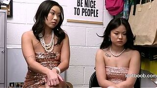 Asian duo Kimmy and Lulu screw security to avoid arrest