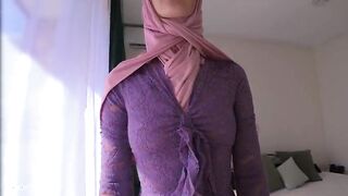 Step Mommy helps step son cum quickly in her panties