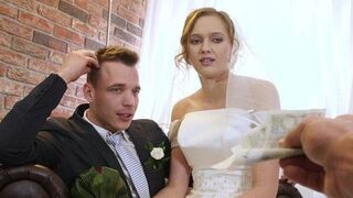 VIP4K. Married couple resolves to sell bride’s snatch for wonderful