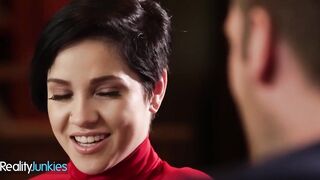 REALITYJUNKIES - Marvelous Cheerleader Lets Go Of Her Insecurities And Rides A Massive Schlong
