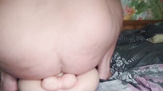 Torso doll play and messy talk