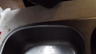 relief in the kitchen sink