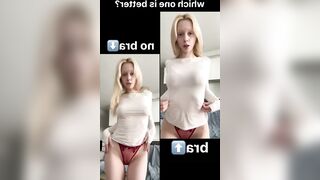 YOU plan to make me cum with those hands on my titties? ?