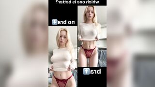 YOU plan to make me cum with those hands on my titties? ?